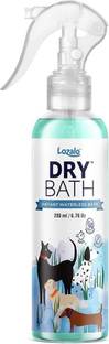 Lozalo Dry Bath Instant Waterless Bath Shampoo Whitening and Color Enhancing Instant Waterless Dry Bath Natural Dog Shampoo