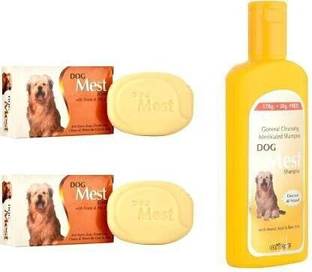 DogMest Dog Mest General Cleansing Medicated Soap Allergy Relief, Anti-dandruff, Anti-fungal, Anti-itching, Anti-microbial, Conditioning Aloe Vera Dog Shampoo