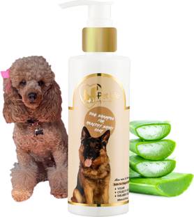Pet Life Organic Dog Shampoo for Poodle Dog & Puppy -Healthy Shiny Coat | Nourishing Hair Conditioning Fresh Fragrance, Healthy Coat & Shiny Body Wash, Natural Actives, All Dog Breed Dog Shampoo