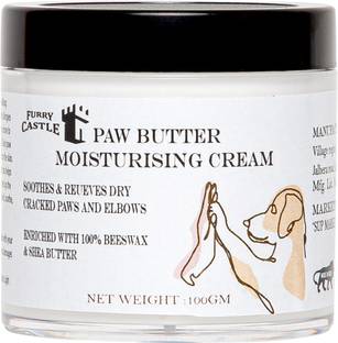 Furry Castle Paw butter pet cream, 100 grams Pet Spa Kit