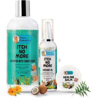 Papa Pawsome ITCH NO MORE / Monsoon Care Pro Pet Spa Kit