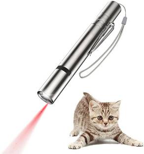 PATPAT Cat Chasing Toy, USB Laser Pointer for Chasing Interactive Cat Toy 3 in 1 Laser Stainless Steel Fetch Toy For Cat