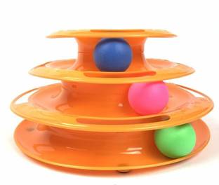 PupsPets Kitten Toys For Playing Activity Toys to Exercise Cats and Kittens Plastic Soft Toy For Cat