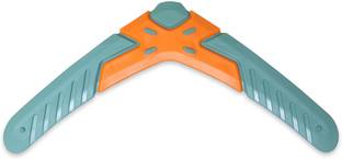 Plushmate Flyer Rubber Interactive Cross Design Future Boomerang Dog Toy Rubber Fetch Toy For Dog