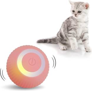 WAKTORO Automatic Active Rolling Ball - 360° Rotating Cat Toy Ball Plastic Ball For Cat