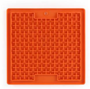 PAWPOURRI Food-Grade Silicon Square Shaped Dog Lick Pad for Easy and Fun Bath Silicone Training Aid For Dog