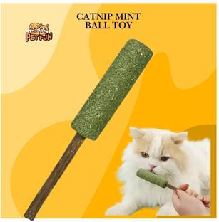 Petfun Cat Pocky Catnip Mint Treats Toy For kittens Earthenware Treat Dispensing Toy For Cat