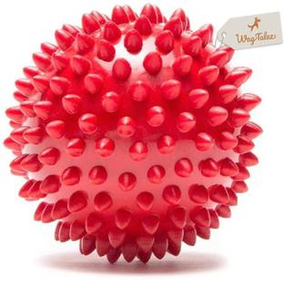 WagTalez Multicolor Spike ball Rubber Ball For Dog