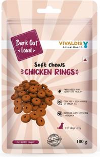 BARK OUT LOUD Chicken_Rings_100gms Chicken Dog Treat