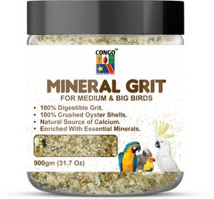 CONGO NATURAL PARROT TREAT Mineral Grit for Healthy Bird Digestive System Bird Treat