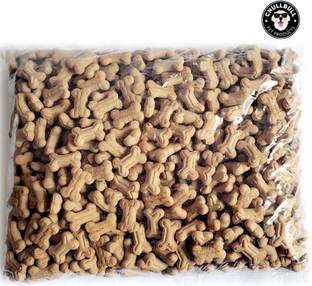 chullbull pet products 1 kg Dog Bone Biscuits Chicken Dog Treat, Dog Chew, Chicken Dog Treat (1 kg) Chicken Dog Treat