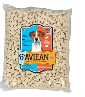 Aviean International Dog Milk Puppy Biscuit For Dog Training Treat Biscuits (500Gm) (Pack Of 1) Milk Dog Treat