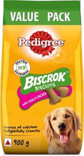 PEDIGREE Biscrok Biscuits (Above 4 Months) Milk Milk, Chicken Dog Treat
