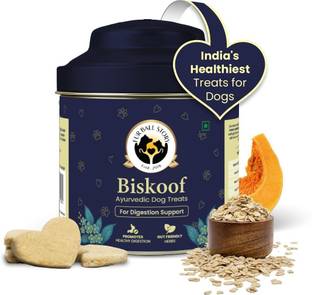 Fur Ball Story Ayurvedic Vet-Recommended Biscuits | Gut Health & Bowel Support | Gluten-Free Vegetable Dog Treat