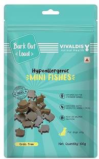BARK OUT LOUD BOL_mini_fishes_100g Fish Dog Treat