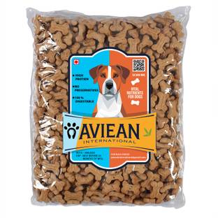 Aviean International Soft Oven Baked 0.5 Kg Puppy Dog Soft Biscuits Chicken Dog Treat Egg, Chicken Dog Treat