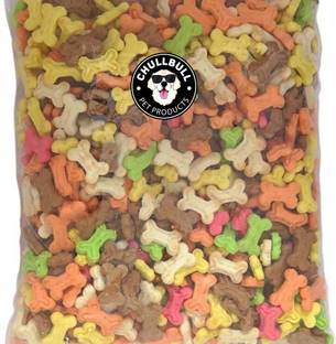 chullbull pet products Pet Treats Mix Flavour, Baked Puppy Treats, Dog training Treats, Dog Biscuits Egg, Milk, Spinach, Mutton, Chicken Dog Treat