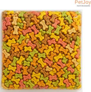 PetJoy Milky Multicolor Dog Biscuit, Chicken Flavor Dog Treat Chicken Dog Treat
