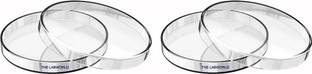 THE LABWORLD Glass Reusable Petri Dish