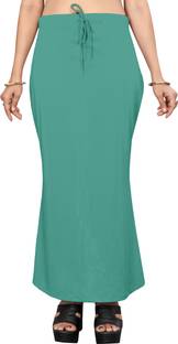 NEXSUS APPARELS JUNGLE GREEN Lycra Blend Petticoat