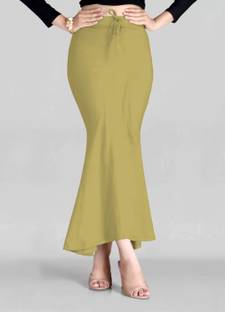 Spangel Fashion khakhi Petticote Lycra Blend Petticoat