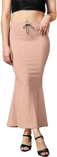 Woo THiNG Lycra blend Saree Shapewear Petticoat Lycra Blend Petticoat
