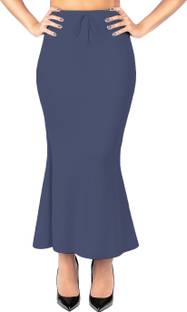 BuyOnn Slim Petticoat for Saree Grey Lycra Blend Petticoat