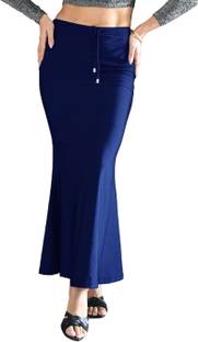 BuyOnn Slim Saree Shapewear Petticoat Blue Lycra Blend Petticoat