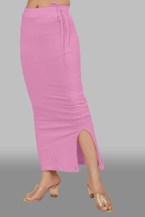 SANDIAM SALES DASN._Dori_Light Pink_S_Saree Shapewear shapewear petticoat For saree Lycra Blend Petticoat