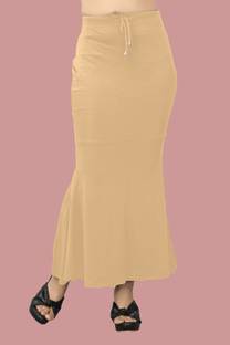 SHAYONAM K.MT._Fish_Cream_XL_Saree Shapewear shapewear petticoat For Women Lycra Blend Petticoat
