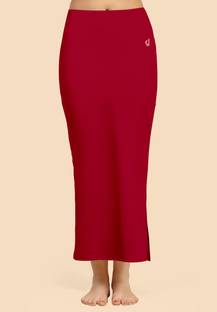 Trendmalls New.P02-Red Lycra Blend Petticoat