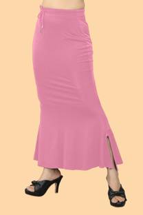 Ozberk Creation B.L.U__Fish_Light Pink_XXL_Saree Shapewear shapewear petticoat For Women Lycra Blend Petticoat