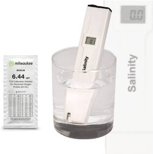MxRady KERRO Digital Salinity Meter ATC Range 0-19.9% Saltwater Tester for Seawater,Aquariums pH Testers