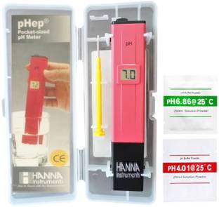 BALRAMA PH Meter HydroTester Water Quality Tester Purity Indicator + Care Box for RO Service Lab Equipment Office Supplies Water-Safety Pen Type Pocket Size Digial Handheld Plastic Portable Digital TDS Meter