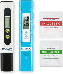 konvio neer TDS Meter and pH Meter, COMBO Pack of Digital Pen Type TDS Meter Digital pH Meter