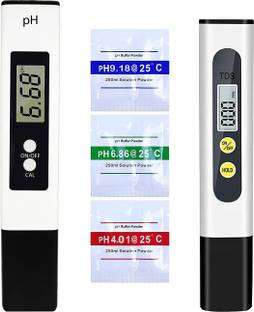 AMPEREUS Imported Digital PH Meter & TDS Meter Combo for Water Quality Testing Digital pH Meter