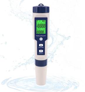 MxRady KERRO PH Meter 5in1 PH/TDS/Salinity/Temp/EC Meter,for Saltwater,Aquarium,Swimming Pool pH Testers