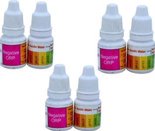 bioway 3 SET OF PH & ORP TESTING SOLUTION KIT LIQUID DROPS FOR TESTING RO/ANY WATER BY SELF Ph Test Strip