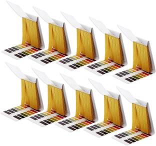 OCEAN STAR Full pH 1-14 Test Indicator pH Strip, Test Paper, 80 Strips Pack of 10 Ph Test Strip