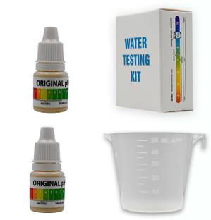 bioway PH Water Testing Solution Kit Liquid Drops for Testing Any Water Ph Test Strip