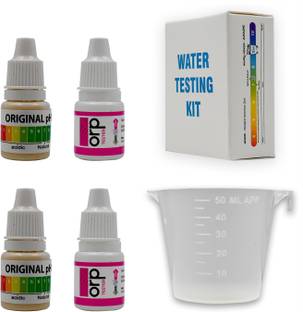 bioway pH & ORP Water Testing Solution Kit Liquid Drops for Ionizer kangen water check Ph Test Strip