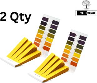 Vehemence pH 1-14 Test Indicator Litmus pH Paper, Litmus Paper for Water 80 Strips(2 pcs) Ph Test Strip