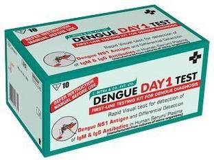 SKE J Mitra Dengue Day 1 Test - Pack of 10 Tests Ph Test Strip