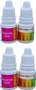 bioway 2SET OF PH & ORP TESTING SOLUTION KIT LIQUID DROPS FOR TESTING RO/ANY WATER BY SELF Ph Test Strip