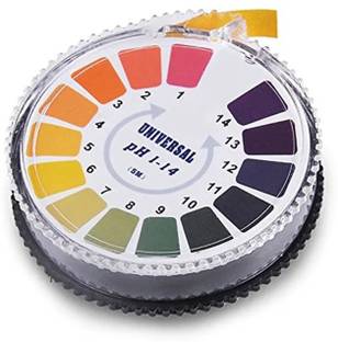 Convious 5m Roll pH Test Strips, Universal pH Test Paper Strips Roll pH Measure Ph Test Strip