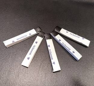 CRAFTWAFT Potassium Dichromate Test Paper [Vial of 100 Strips] for Lab Tests Ph Test Strip