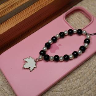 ThreadsandBeads WHITE MAPPPLE Phone Charm