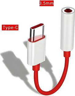 ad traders Red Type C headphone connector Phone Converter