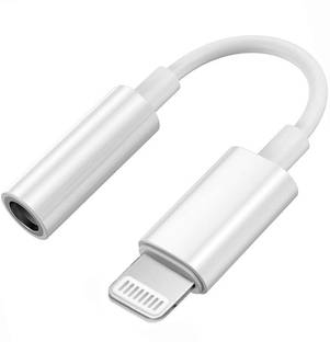Hespa Supported i Phone 14 13 12 11 XR XS Max X Lightning Connector to 3.5mm Jack | High Clarity Audio Adapter Phone Converter
