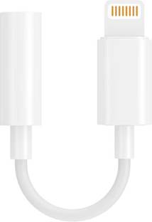 Velmi White AUX Audio Adapter – 3.5mm Jack for Music, Calls, and More Phone Converter